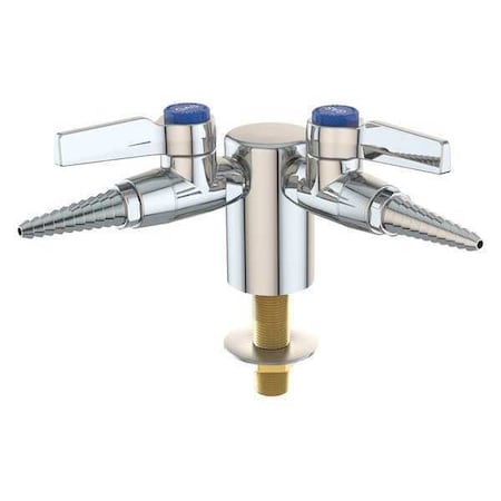 Ball Valve, Polished Chrome, 3/8