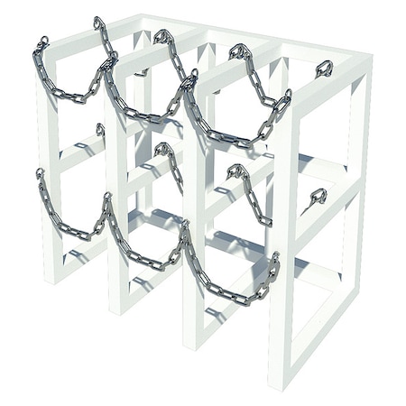 Free Standing Cylinder Restraints MPN:GRCRFM2X1-2