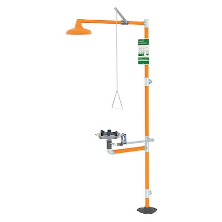 Drench Shower and Eyewash, Floor Mount MPN:GRSSBF909