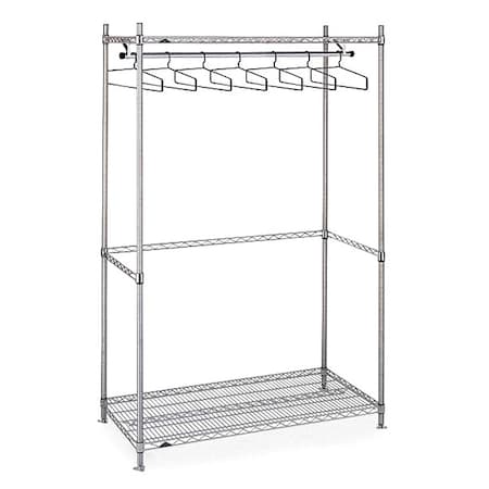 Garment Rack, Stainless Steel, 36