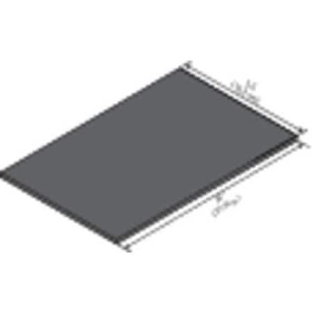 Work Surfaces, Epoxy, Not Applicable Frame, 36 in L x 30 in W, Black MPN:GRLE3630-1