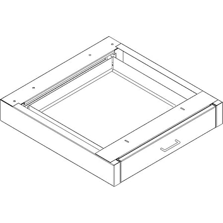 Suspended Pencil Drawer, Metal MPN:GRPPD1822
