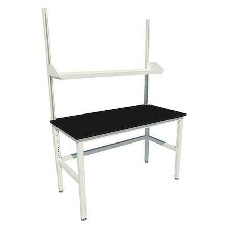 Patriot Work Bench, Steel, Steel Frame, Petal White MPN:GRPT4830-ULG-2