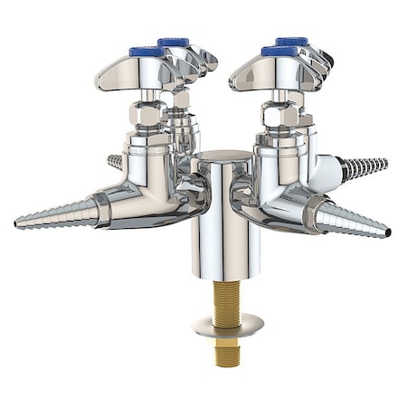 Needle Valve, Polished Chrome, 3/8