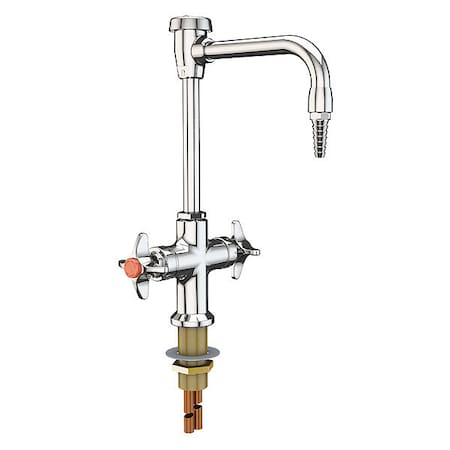 Gooseneck Laboratory Faucet, Brass Body MPN:GRL412-8VB