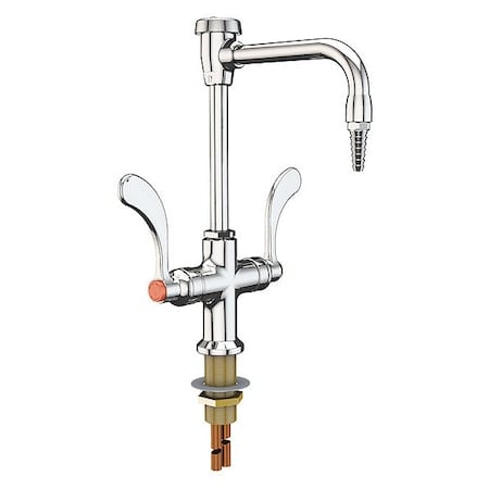 Gooseneck Laboratory Faucet, Brass Body MPN:GRL412-8VB-BH