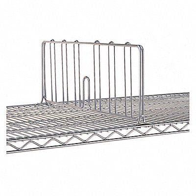 Wire Shelf Dividers 18inx8inx1in Steel MPN:GRDD18S