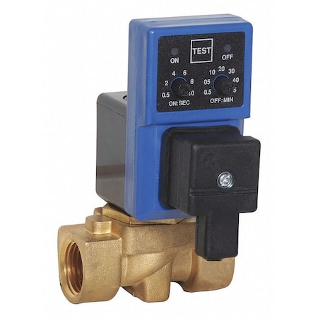 Auto Drain Valve, 115V, 1/4