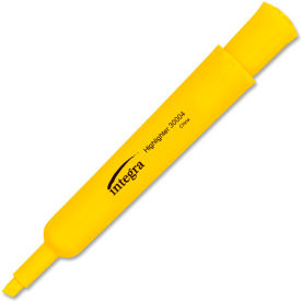 Integra™ Desk Highlighter Chisel Tip Fluorescent Yellow Ink 12/Pack 30004