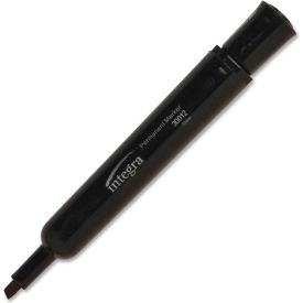 Integra™ Permanent Marker Chisel Black Ink Dozen 30011