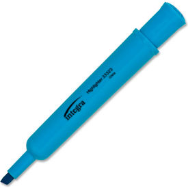 Integra™ Desk Highlighter Chisel Tip Fluorescent Blue Ink 12/Pack 33323