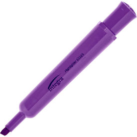 Integra™ Desk Highlighter Chisel Tip Fluorescent Purple Ink 12/Pack 33325