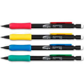 Integra™ Grip Mechanical Pencil Refillable 0.7mm Assorted Barrel Dozen 36153