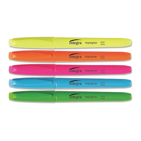 Integra Pen-Style Highlighter, PK5 MPN:ITA36180