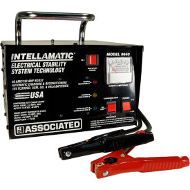 Associated 12V/40A Automatic Bench Charger with Override Switch 9640