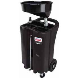 Lincoln Lubrication 26 Gallon Used Fluid Drain Black Polyethylene - 3626 3626