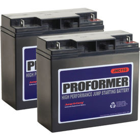 Clore Automotive Jump-N-Carry® Proformer Replacement Batteries For JNC1224/JNCXFE Pack of 2 JNC110