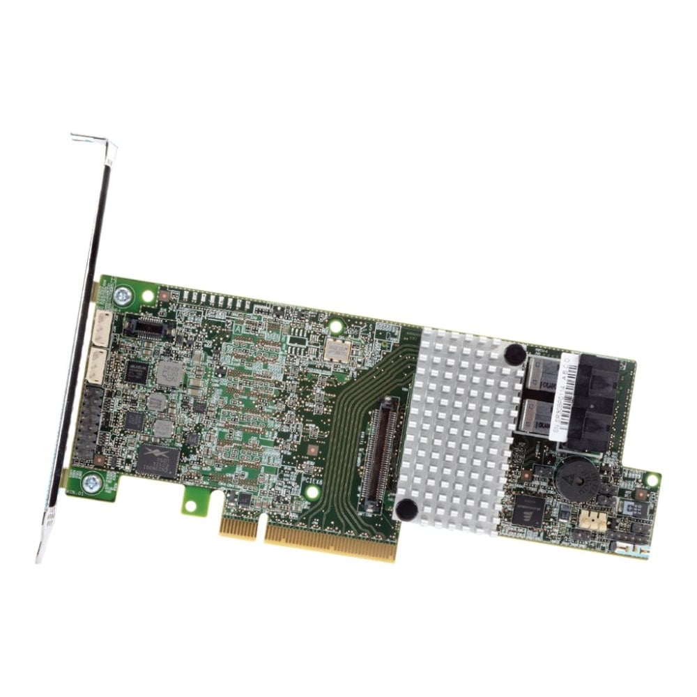 Intel RAID Controller RS3DC040 - Storage controller (RAID) - 4 Channel - SATA 6Gb/s/SAS 12Gb/s - RAID 0, 1, 5, 6, 10, 50, 60 - PCIe 3.0x8 - RS3DC040 MPN:RS3DC040