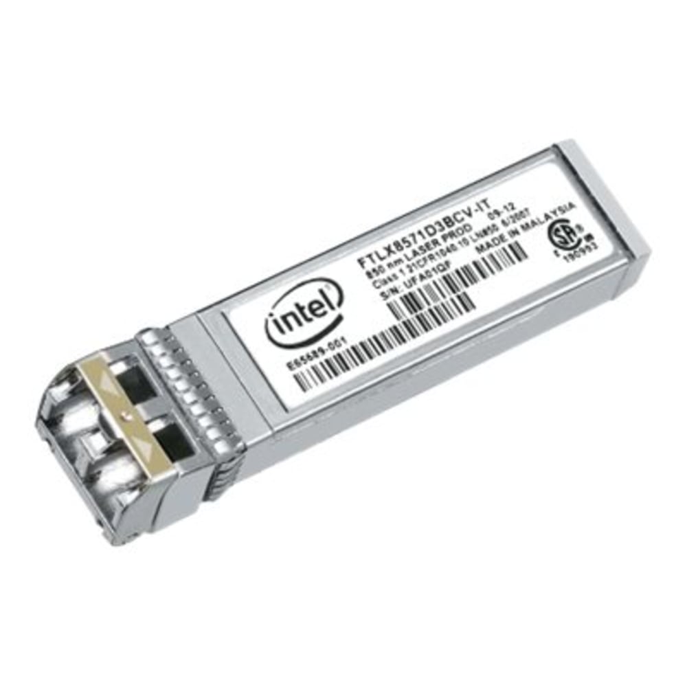 Intel Ethernet SFP+ SR Optics - Intel Ethernet SFP+ SR, SRX (extended temp), and LR Optics - E10GSFPSR MPN:E10GSFPSR