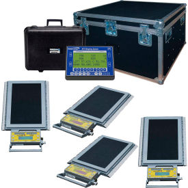 Intercomp 182040-RFX LP600™ Wireless Solar Wheel Load 4 Scale System 80000 lb x 20 lb 182040-RFX
