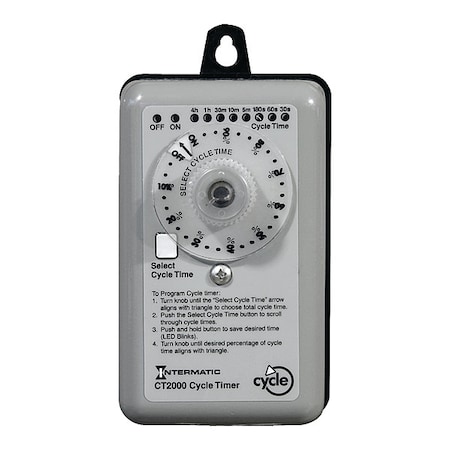 Timer, Percent Cycle, NEMA3R, 20A, 3Hrs52Min MPN:CT2000