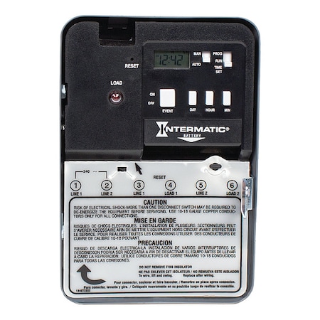 Electrnic & Mech Water Heater Timer, DPST MPN:EH40
