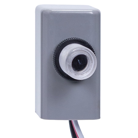 HID, Incandescent, LED Photocontrol, 1, 000 W, Gray, 5 sec Max, 2 sec Min MPN:EK4036S