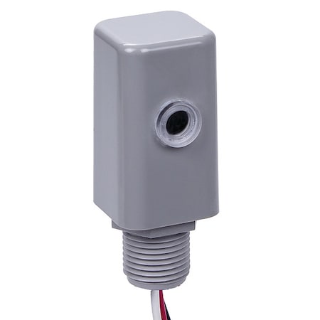 HID, Incandescent, LED Photocontrol, 1, 000 W, Gray, 5 sec Max, 2 sec Min MPN:EK4136S