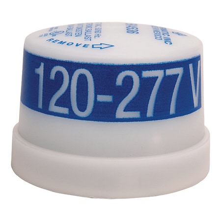 HID, Incandescent, LED Photocontrol, 1, 000 W, Blue/White, 5 sec Max, 2 sec Min MPN:EK4536