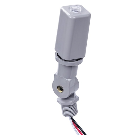HID, Incandescent, LED Photocontrol, 1, 000 W, Gray, 5 sec Max, 2 sec Min MPN:EK4736S