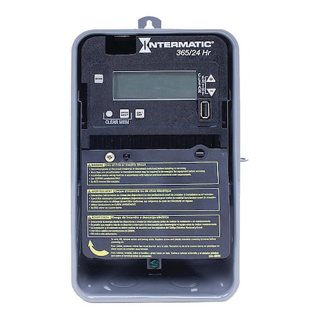 Electronic Timer, 24 hr./365 Days, 20A MPN:ET2115CR
