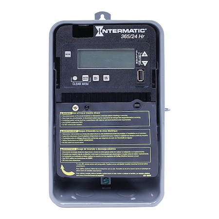 Electronic Timer, 24 hr./365 Days, 30A MPN:ET2125CR