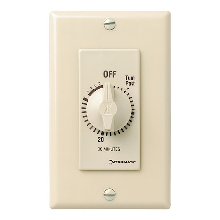 Spring-Wound Timer, 0 to 30 min., Ivory MPN:FD30MH