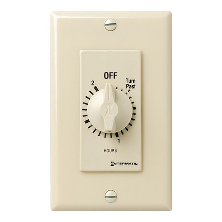 Spring-Wound Timer, Ivory, 277V AC MPN:FD32H