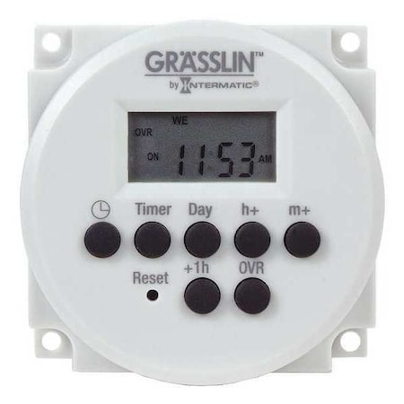 Electronic Timer, 7 day, SPDT, 120-277V AC, 14 Events Available, Digital MPN:FM1D14-AV-U