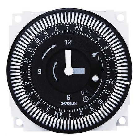 Electromechanical Timer, 24 hr, SPDT, Steel MPN:FM1STUZH-240U