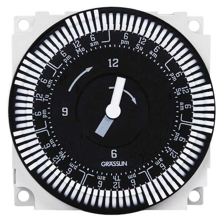Electromechanical Timer, 7 day, SPDT, Steel MPN:FM1SWUZ-120U