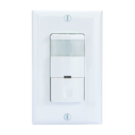 Self-Adaptive In-Wall PIR Sensor Switch MPN:IOS-DOV-WH