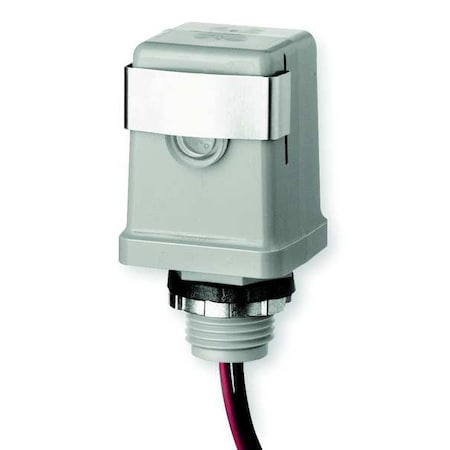 Fluorescent, HID, Incandescent Photocontrol, 3, 000 W, Gray, 90 sec Max, 30 sec Min MPN:K4141C