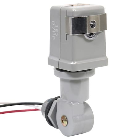Fluorescent, HID, Incandescent Photocontrol, 1, 800 W, Gray, 90 sec Max, 30 sec Min MPN:K4221C