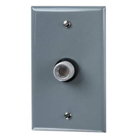 Fluorescent, HID, Incandescent Photocontrol, 1, 800 W, Gray, 90 sec Max, 30 sec Min MPN:K4321C
