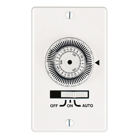 Timer, Mechanical, 120V, 20A, Wall Switch MPN:KM2STU-1G
