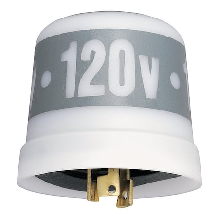 HID, Incandescent Photocontrol, 1, 800 W, Gray/White, 90 sec Max, 30 sec Min MPN:LC4521C