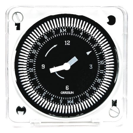 ElectromechanicalTimer, 24hr, SPDT, Plastic MPN:MIL72EQTUZ-24