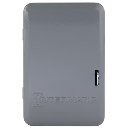 Electromechanical Timer, 24 hr Nominal Max Time Setting, Hole Wall, 120V AC, Steel MPN:T101