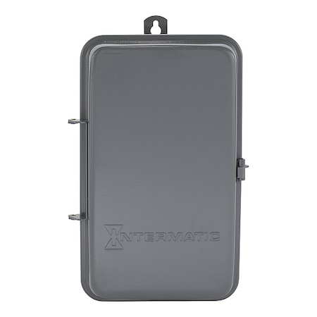 Electromechanical Timer, 24 hr, Gray, Metal MPN:T104R