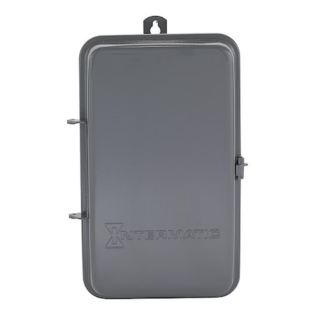 Electromechanical Timer, 24 hr, Gray, Metal MPN:T174