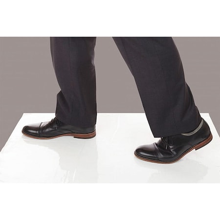 Floor Protection Mat, White, 24x36