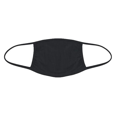 Reusable Face Mask, 3-Ply, None, Black, Universal, 10 PK MPN:2904B-PK
