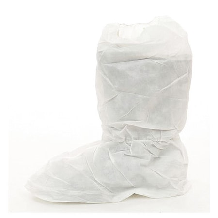Disposable Boot Covers, Microporous, White, Slip Resistant Sole: No, L MPN:8102